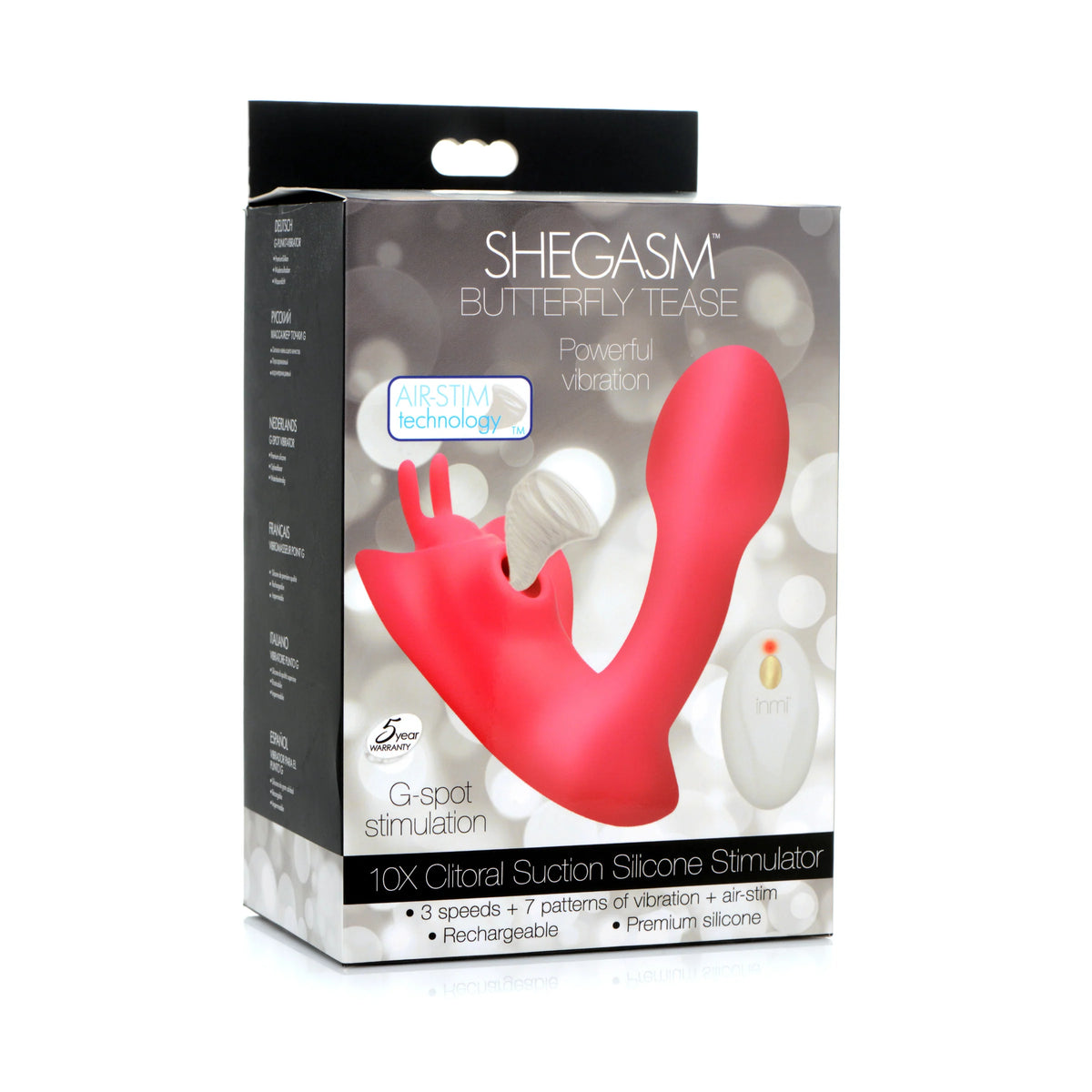 Butterfly Tease 10x Clitoral Suction