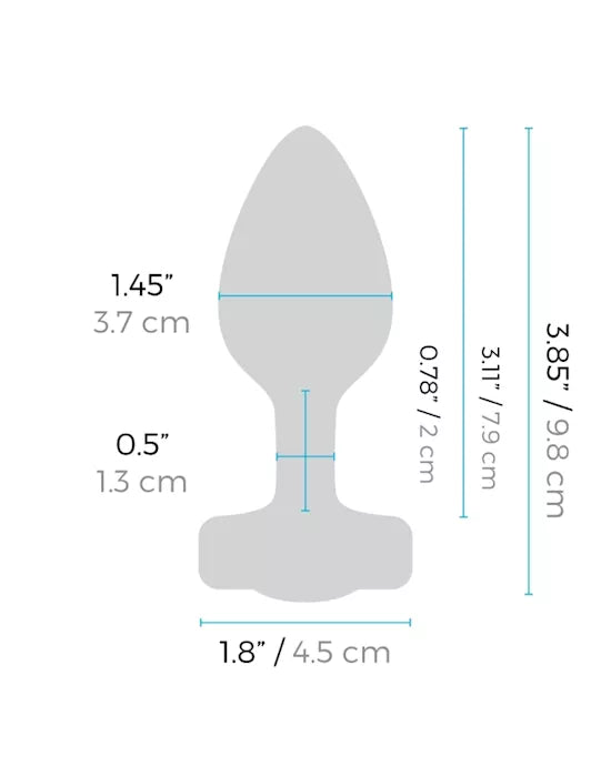 b-Vibe Vibrating Jewel Plug